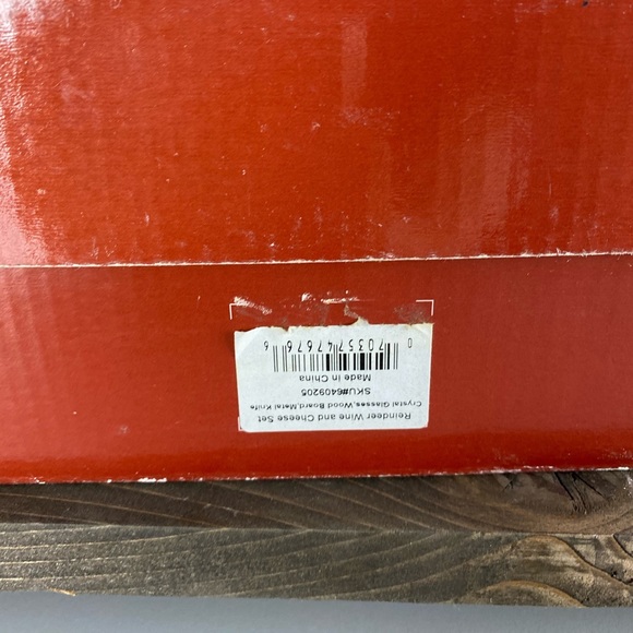 Gorham Wine Glasses and Cheese Set - Picture 6 of 8